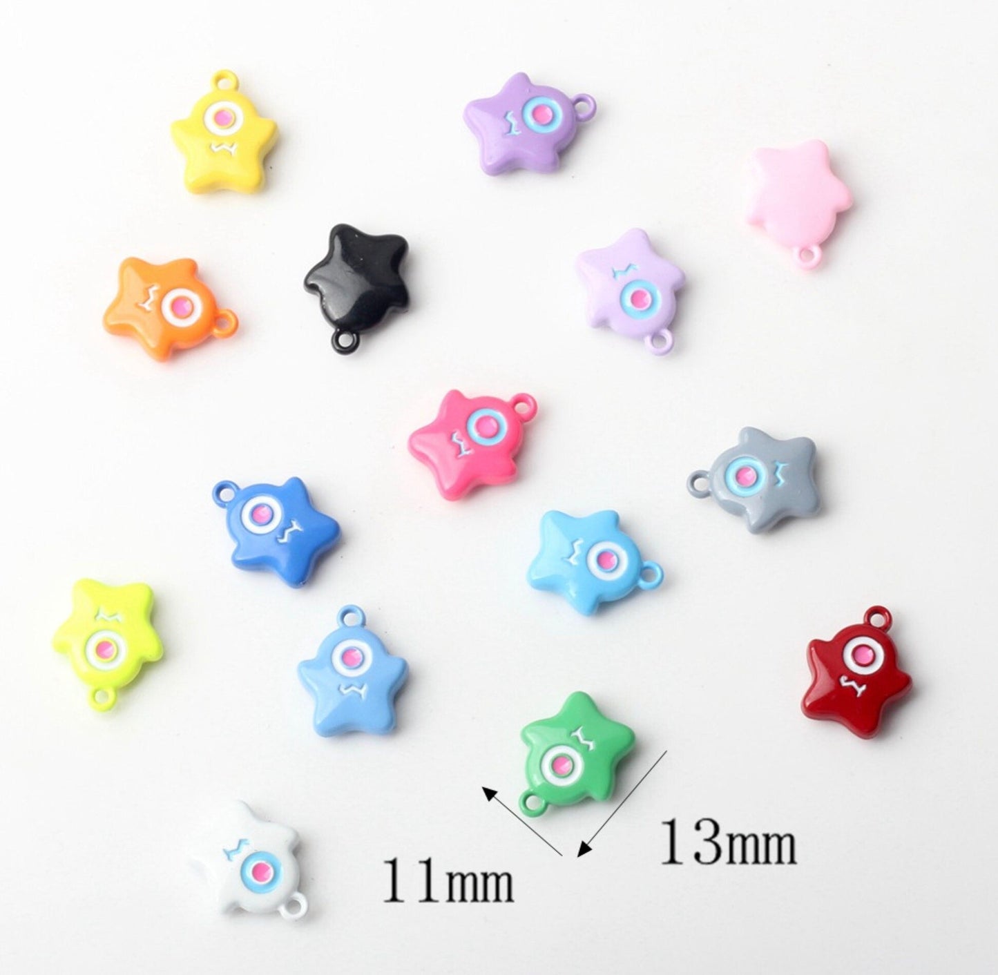 11MM x 13MM Alien Creature Themed Charms