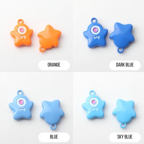 11MM x 13MM Alien Creature Themed Charms