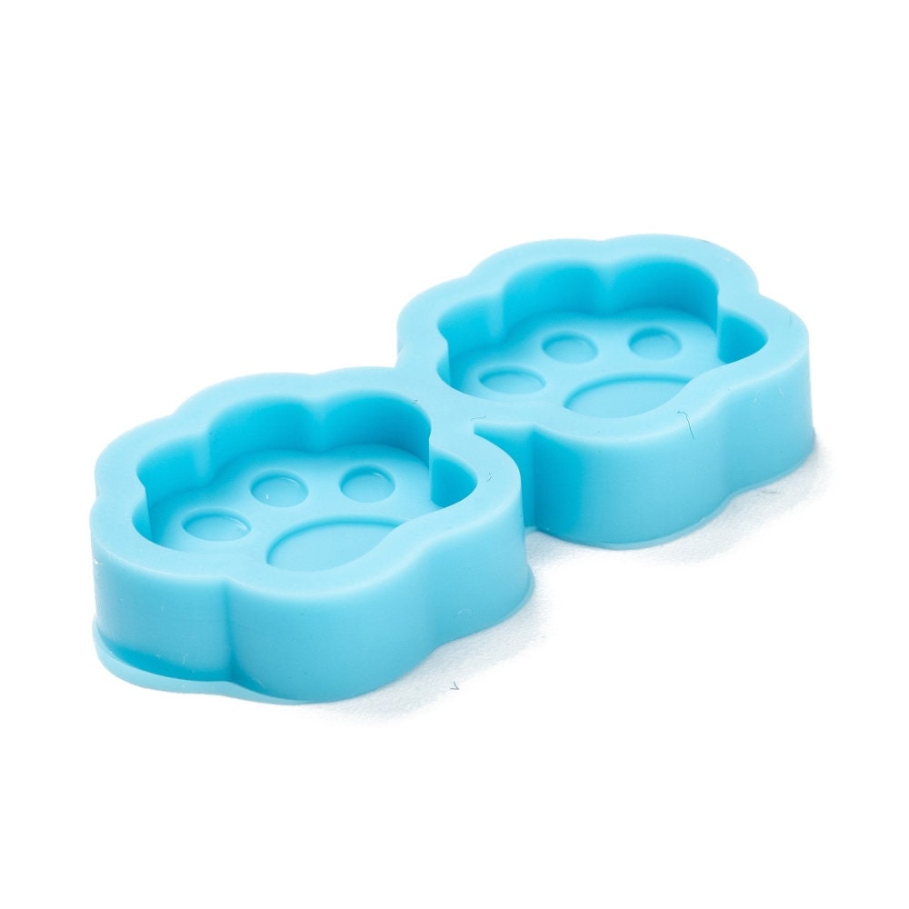 17MM Animal Paw Themed Silicone Earring Molds