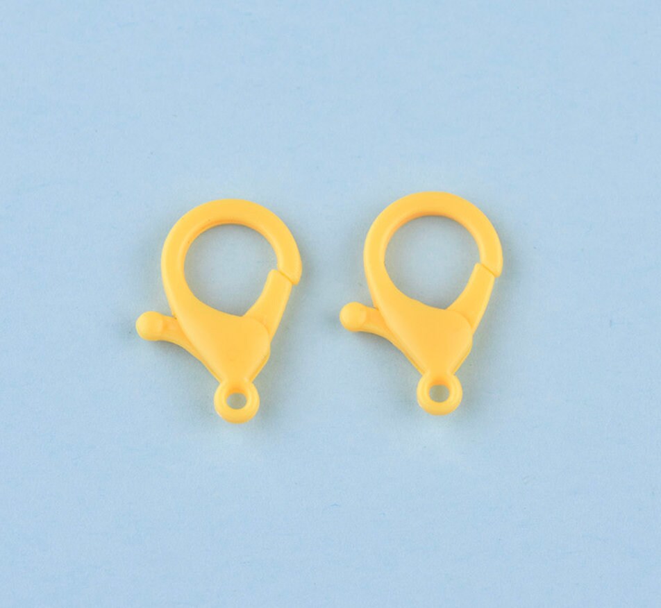 25MM Mixed Color Plastic Lobster Clasp