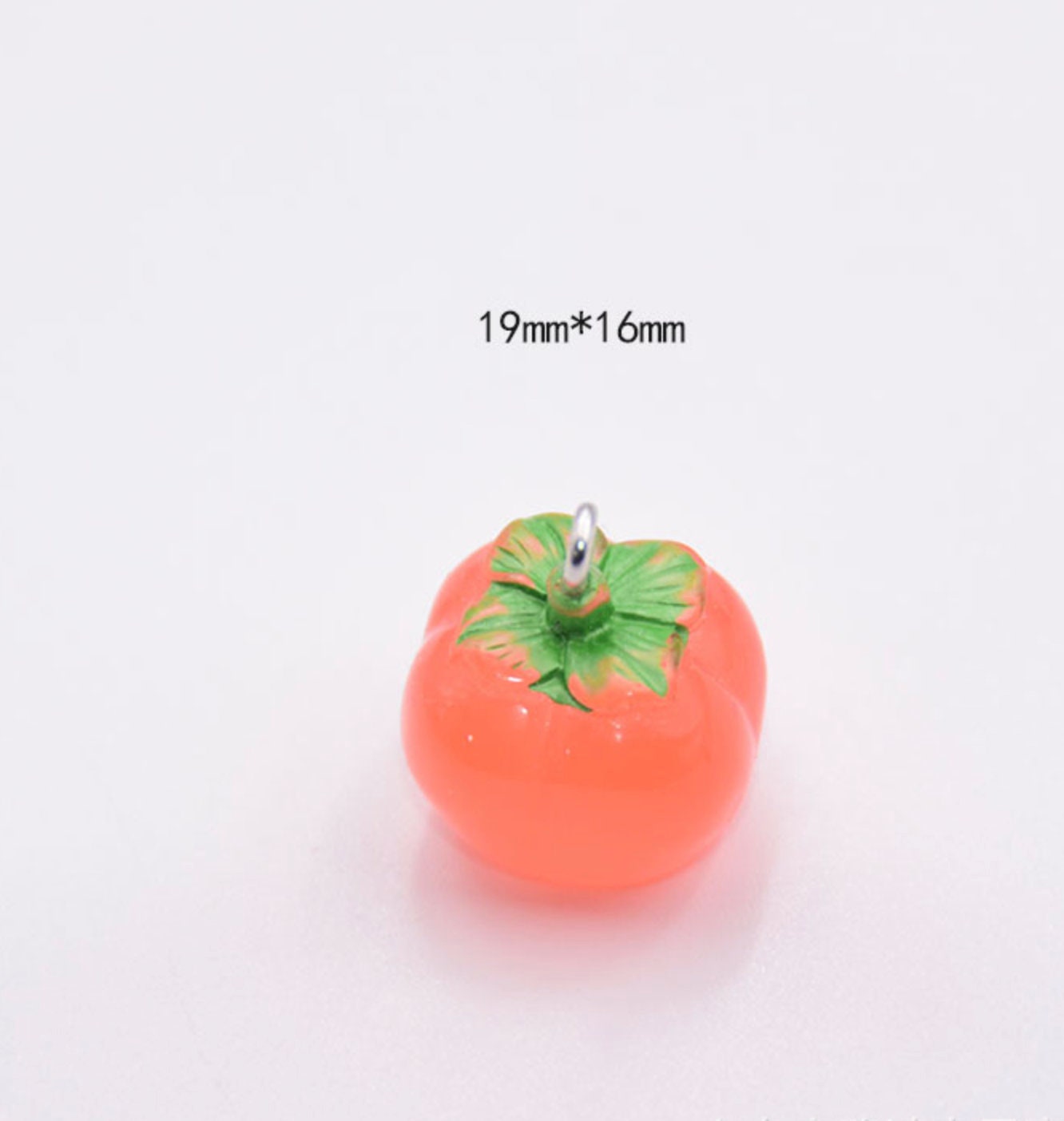 Acrylic Fruit Themed Charm Pendant