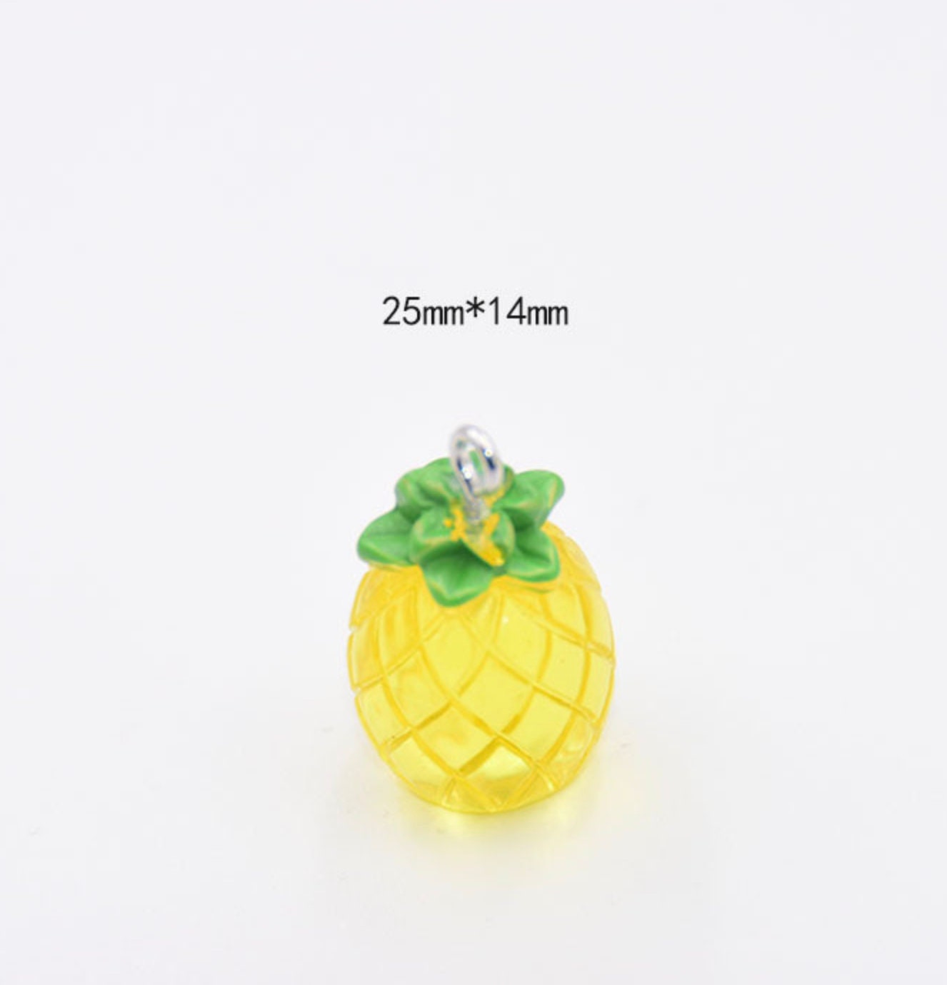 Acrylic Fruit Themed Charm Pendant