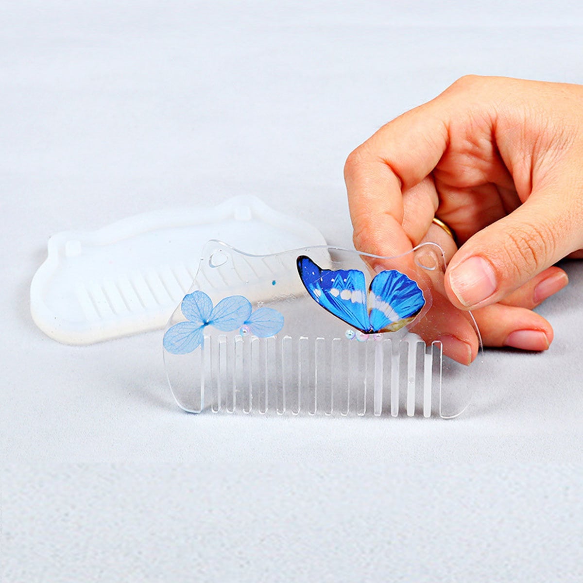Cat Ear Comb Reusable Silicone Mold