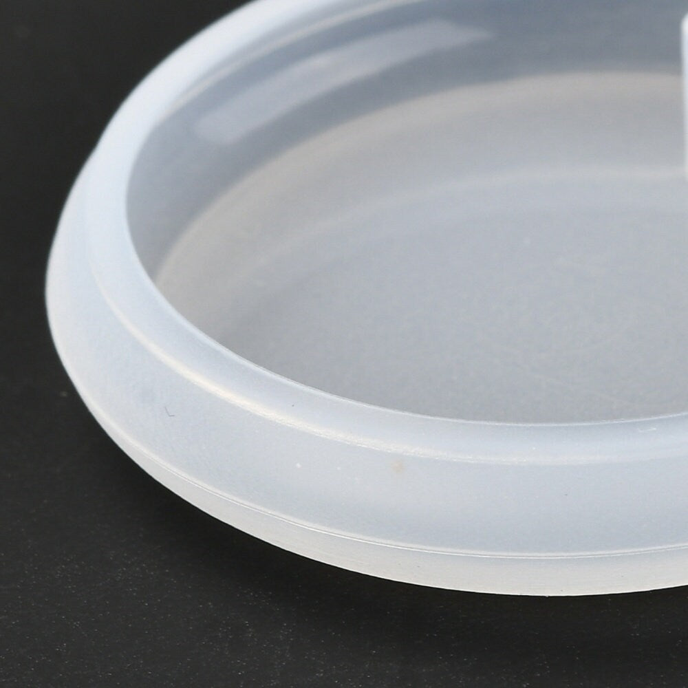 Circle Tag Charm Reusable Silicone Mold