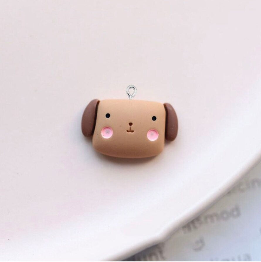 15MM x 20MM Resin Frog, Chicken, Dog, Fox, Elephant, Bear and Cat Charm