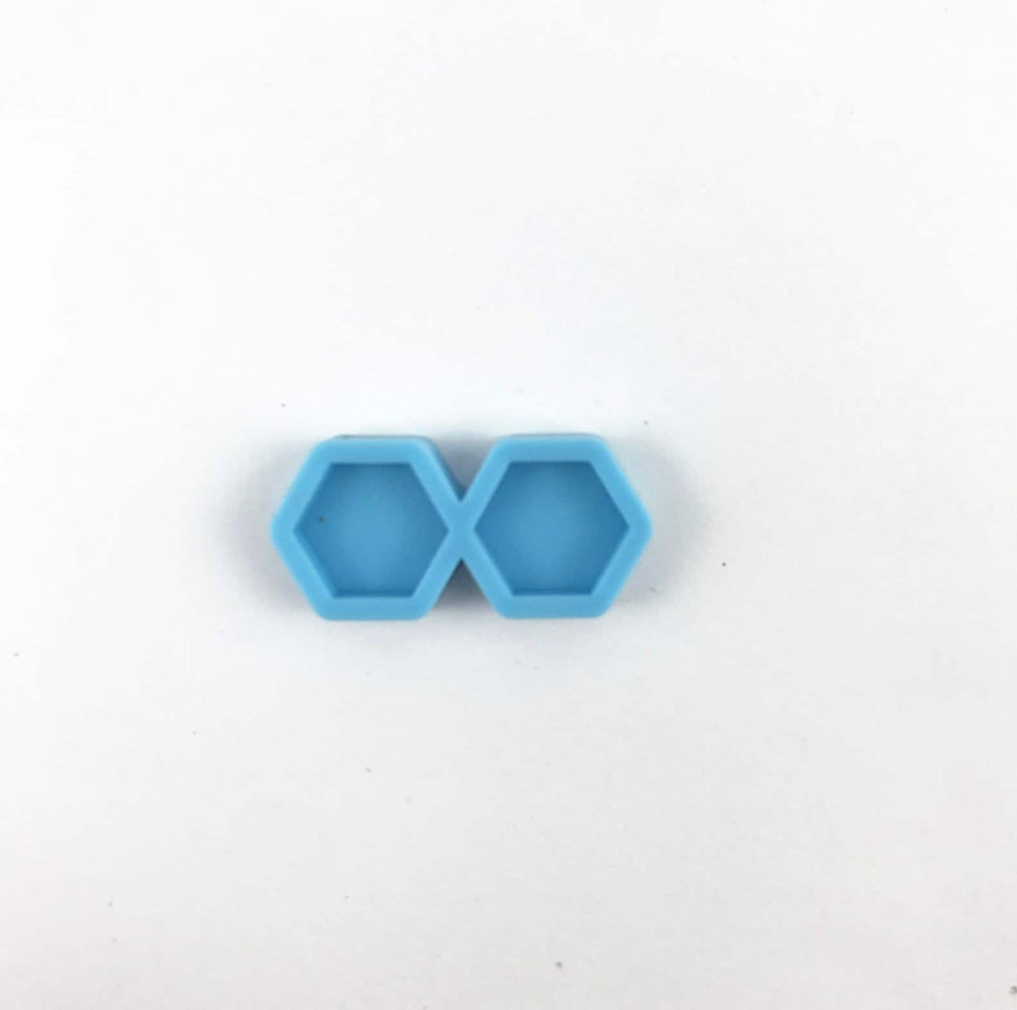 12MM Hexagon Silicone Earring Molds