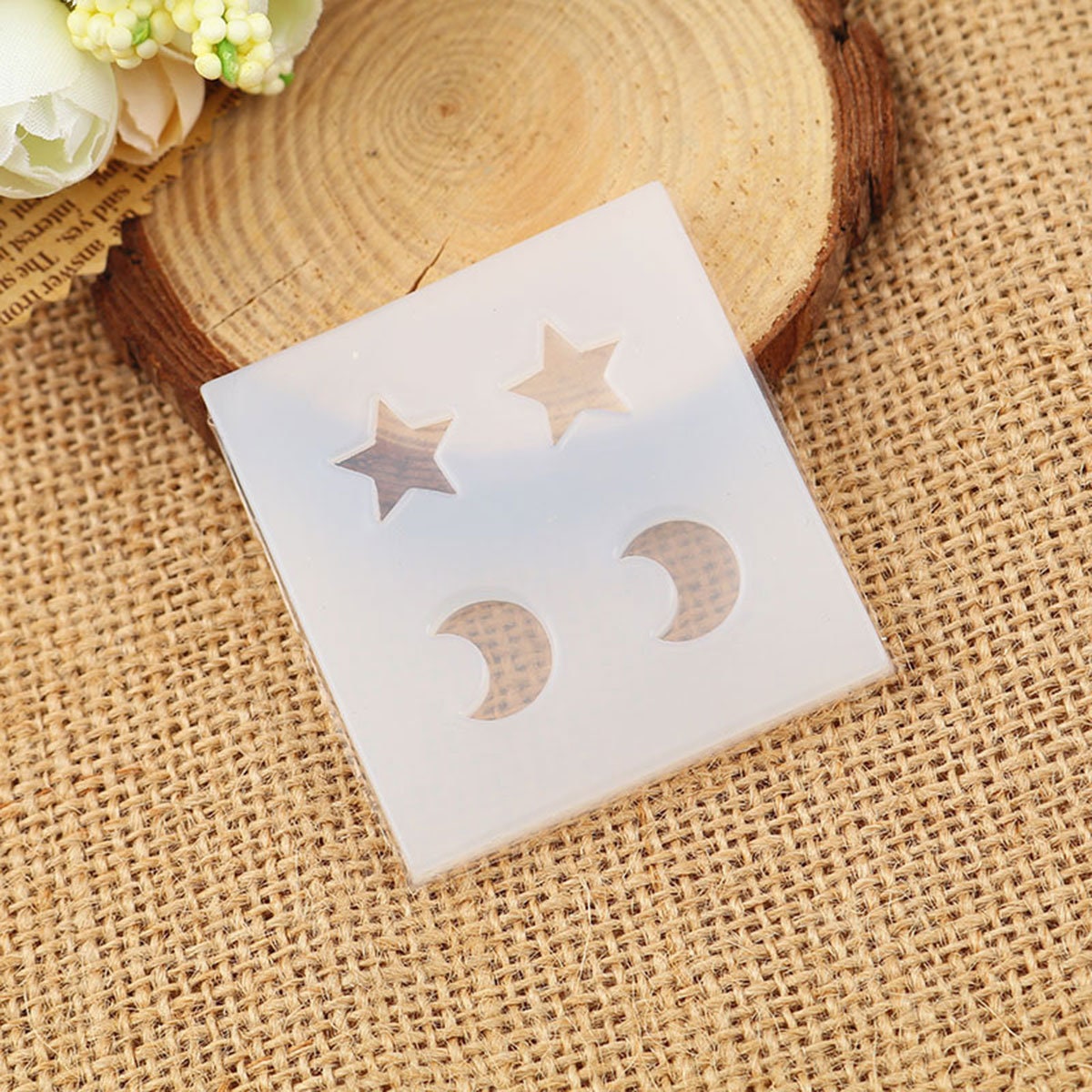 Jewelry Reusable Silicone Mold Shapes: Animal, Fish, Heart, Star