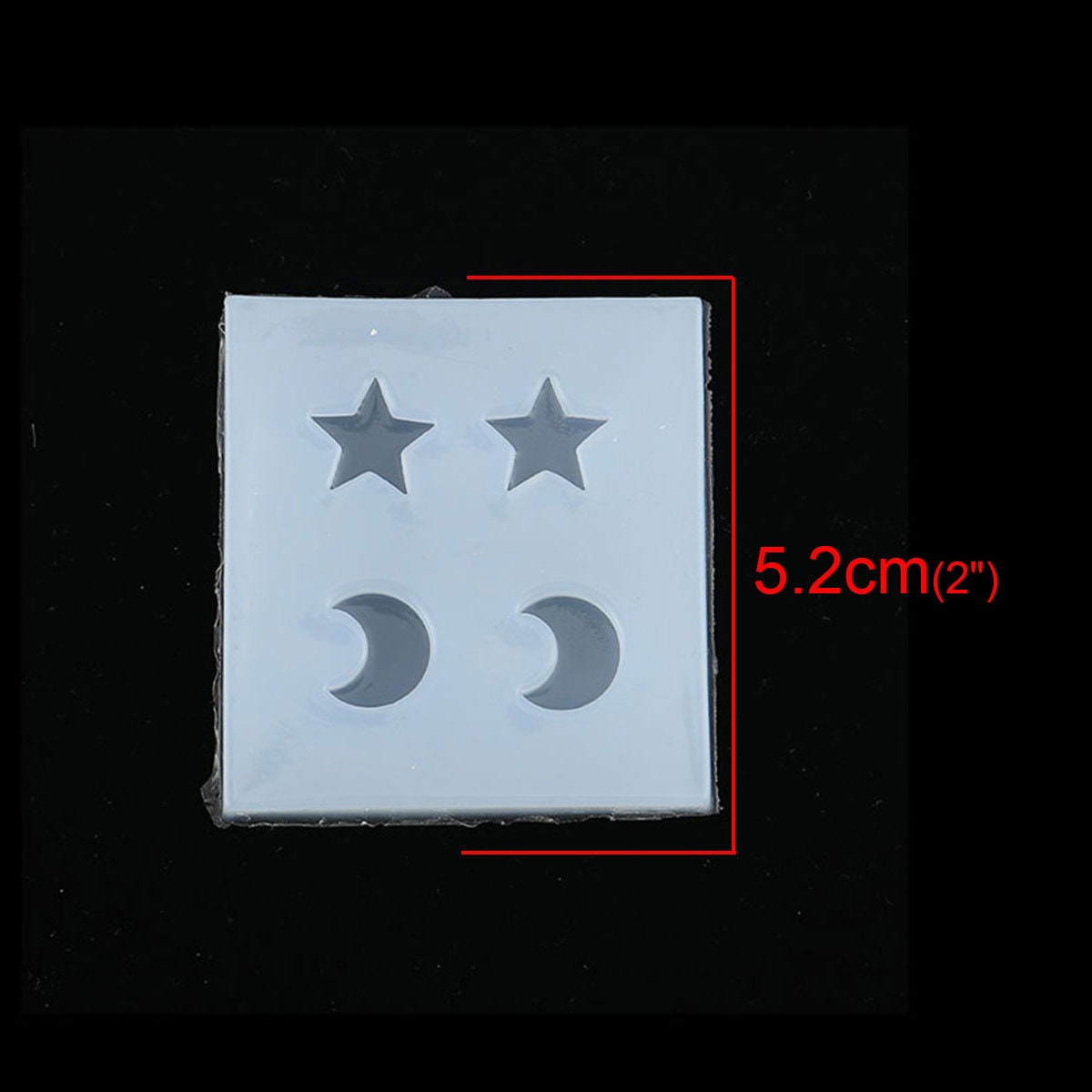 Jewelry Reusable Silicone Mold Shapes: Animal, Fish, Heart, Star