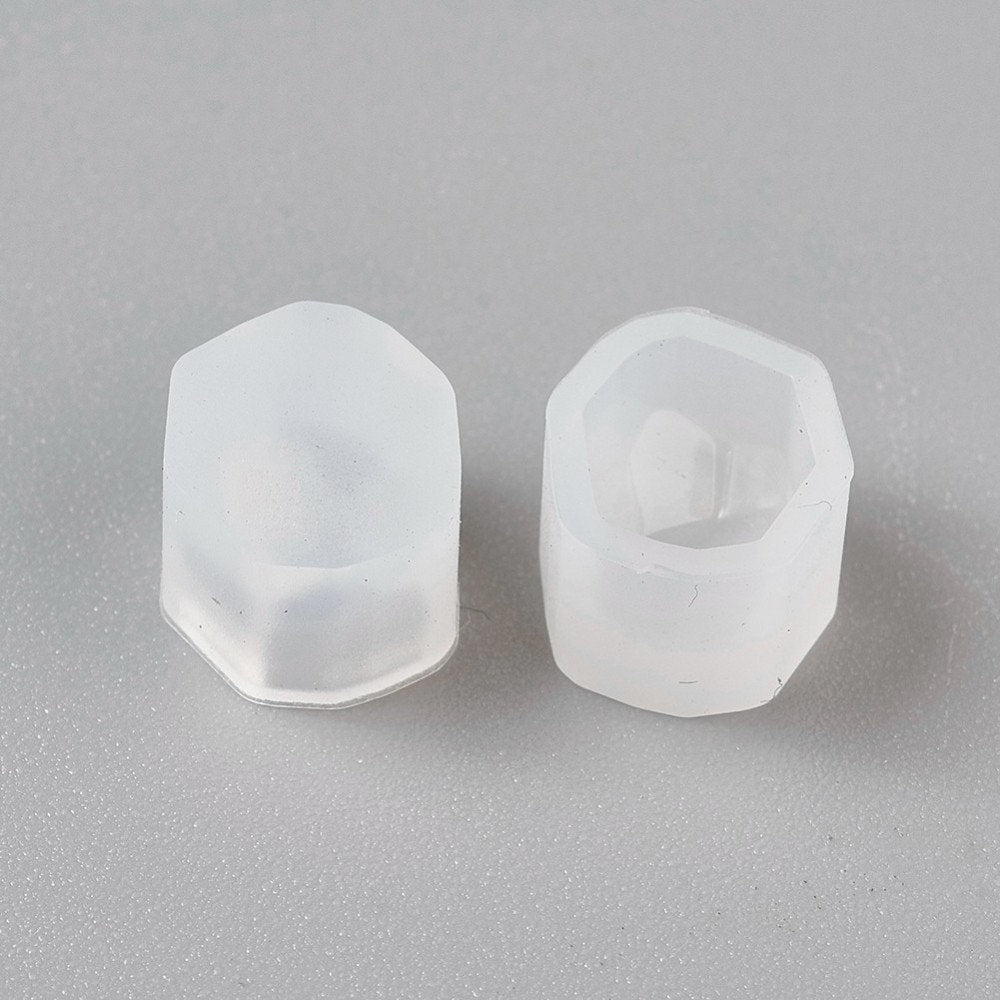 Mini Hexagon Shaped Earring Silicone Molds