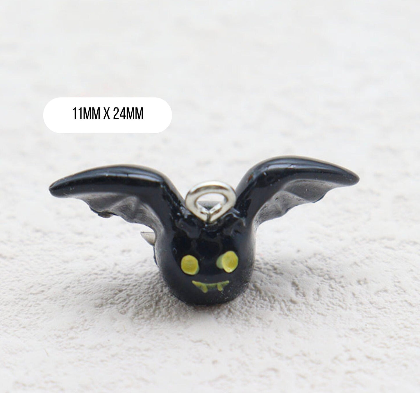 Resin Ancient Skull and Ghost, Halloween Themed Resin Charms