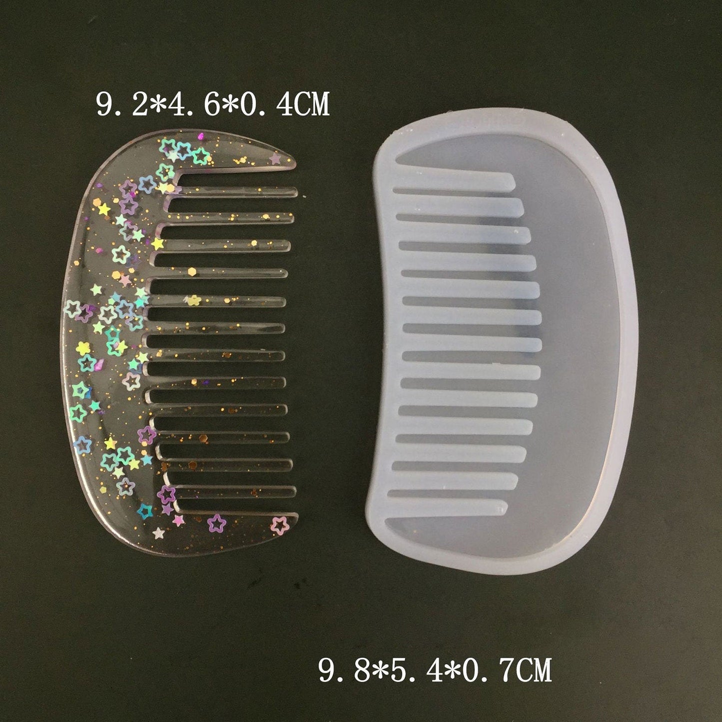 Short Comb Reusable Silicone Mold