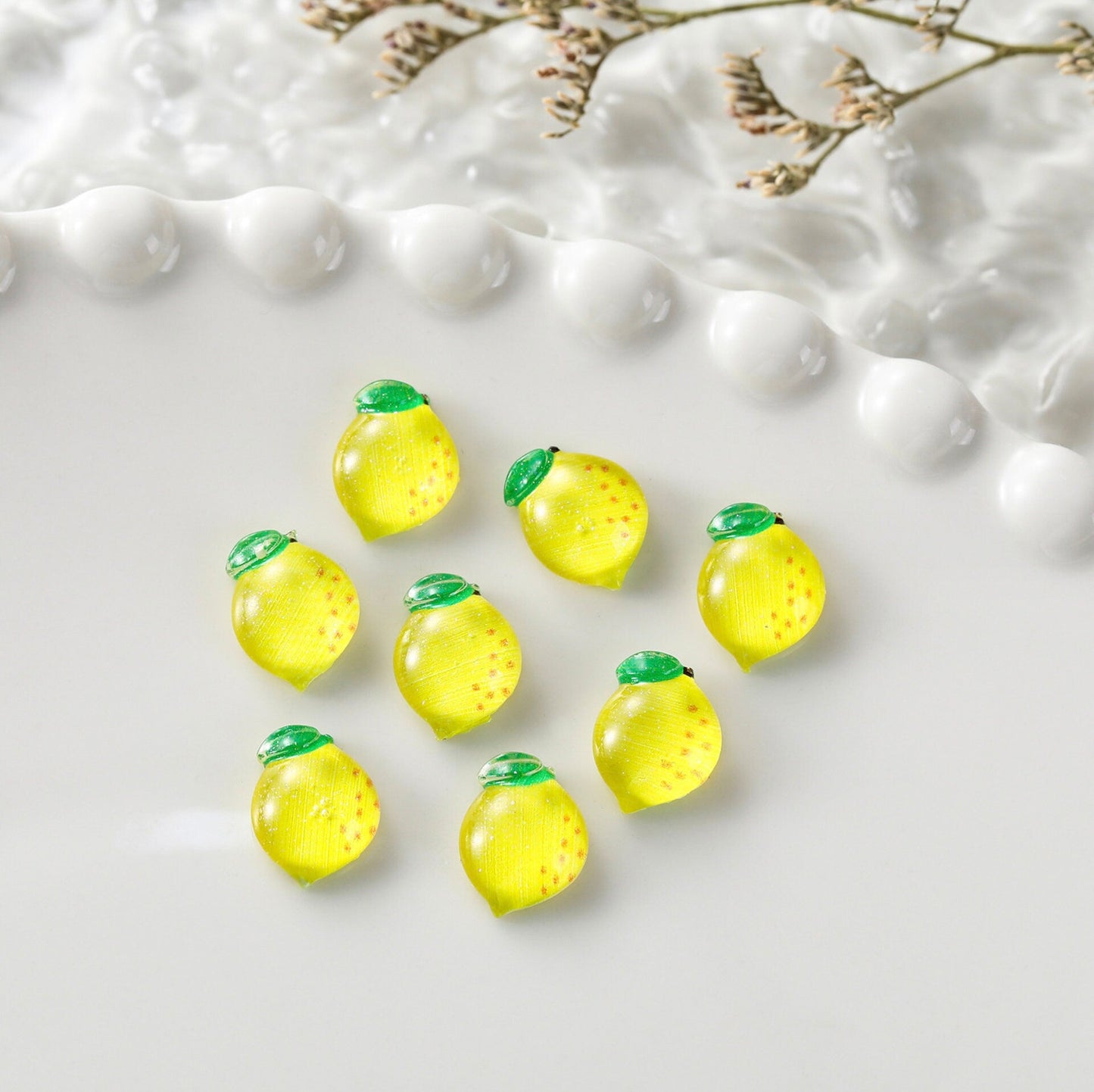 Fruit Themed 3D Nail Art Charms, Mini Cabochon