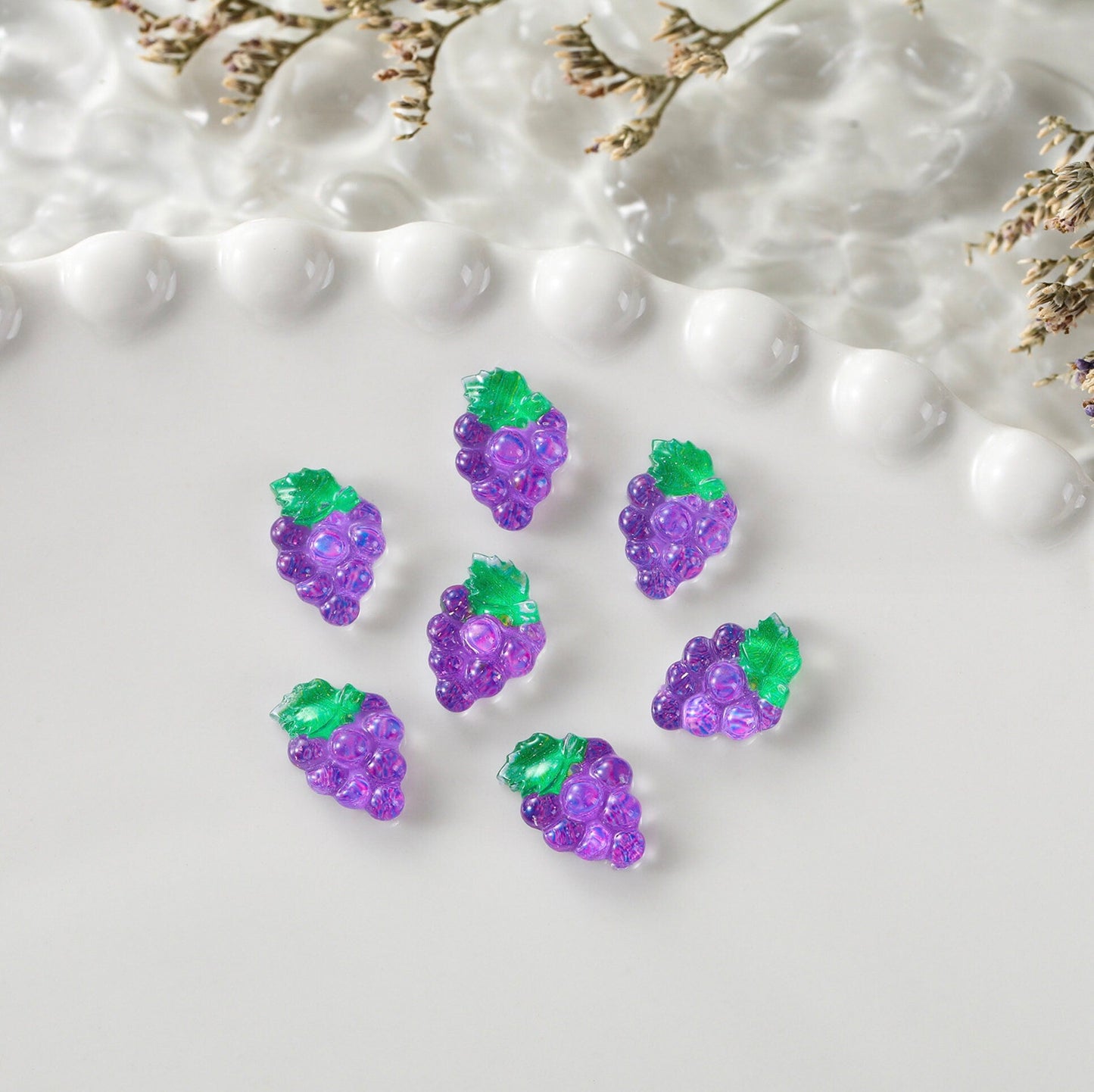Fruit Themed 3D Nail Art Charms, Mini Cabochon