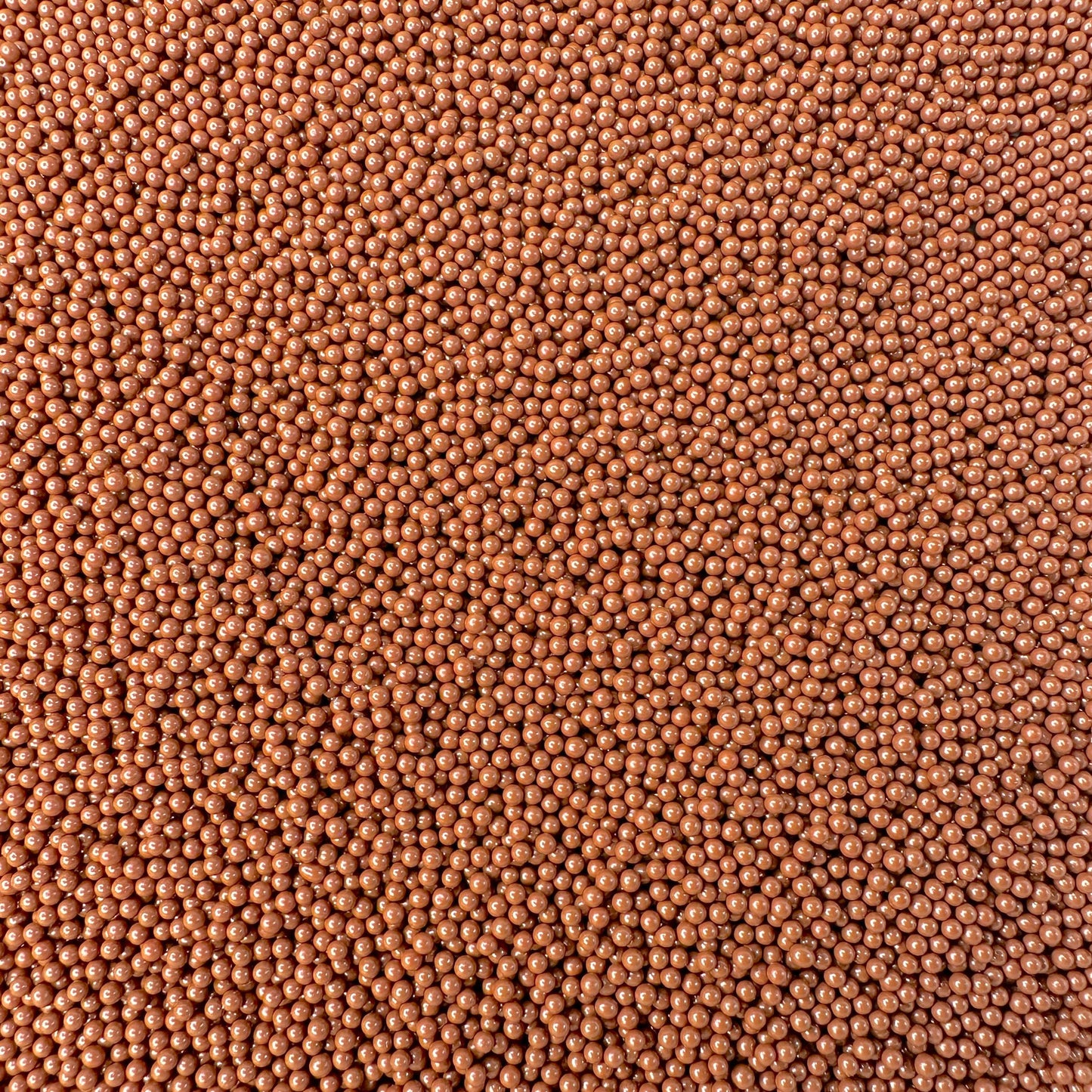 FAKE 2MM Chocolate Brown Pearl Mix (NOT EDIBLE) D27-12