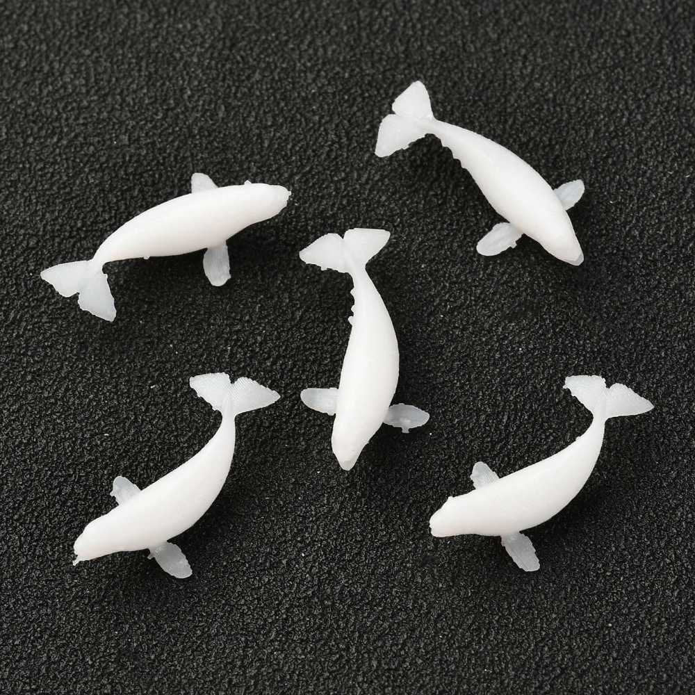 1PC 3D Printed Whale Sea Life Model (19x9.5x5mm)