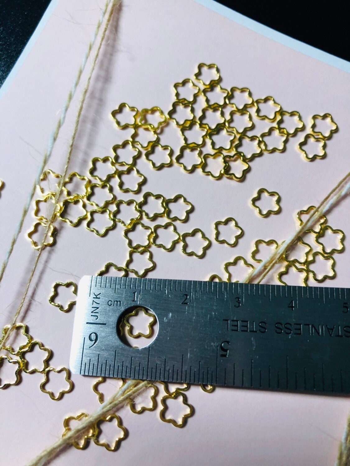 5MM Flower Shaped Mini Open Back Bezel