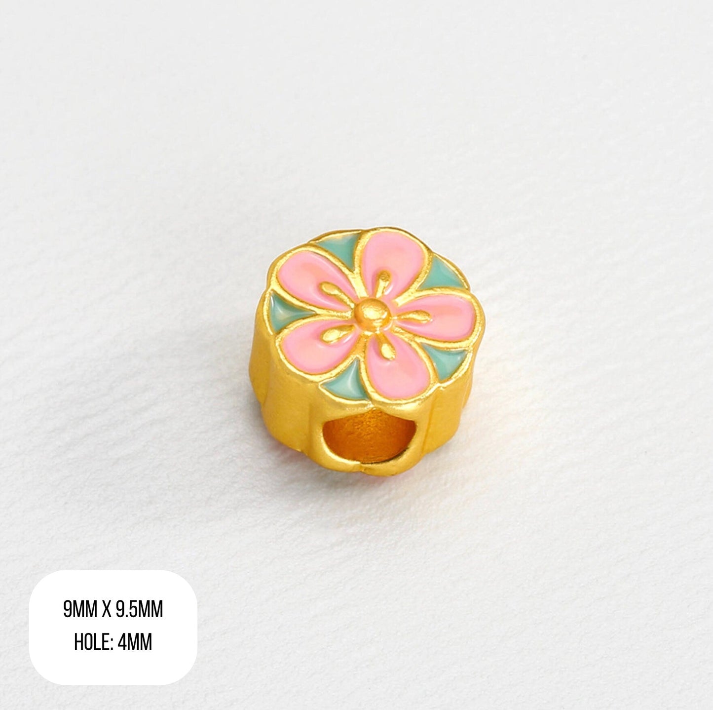Alloy Bell, Flower, Bow and Lollipop, Spring Fling Themed Alloy Charms