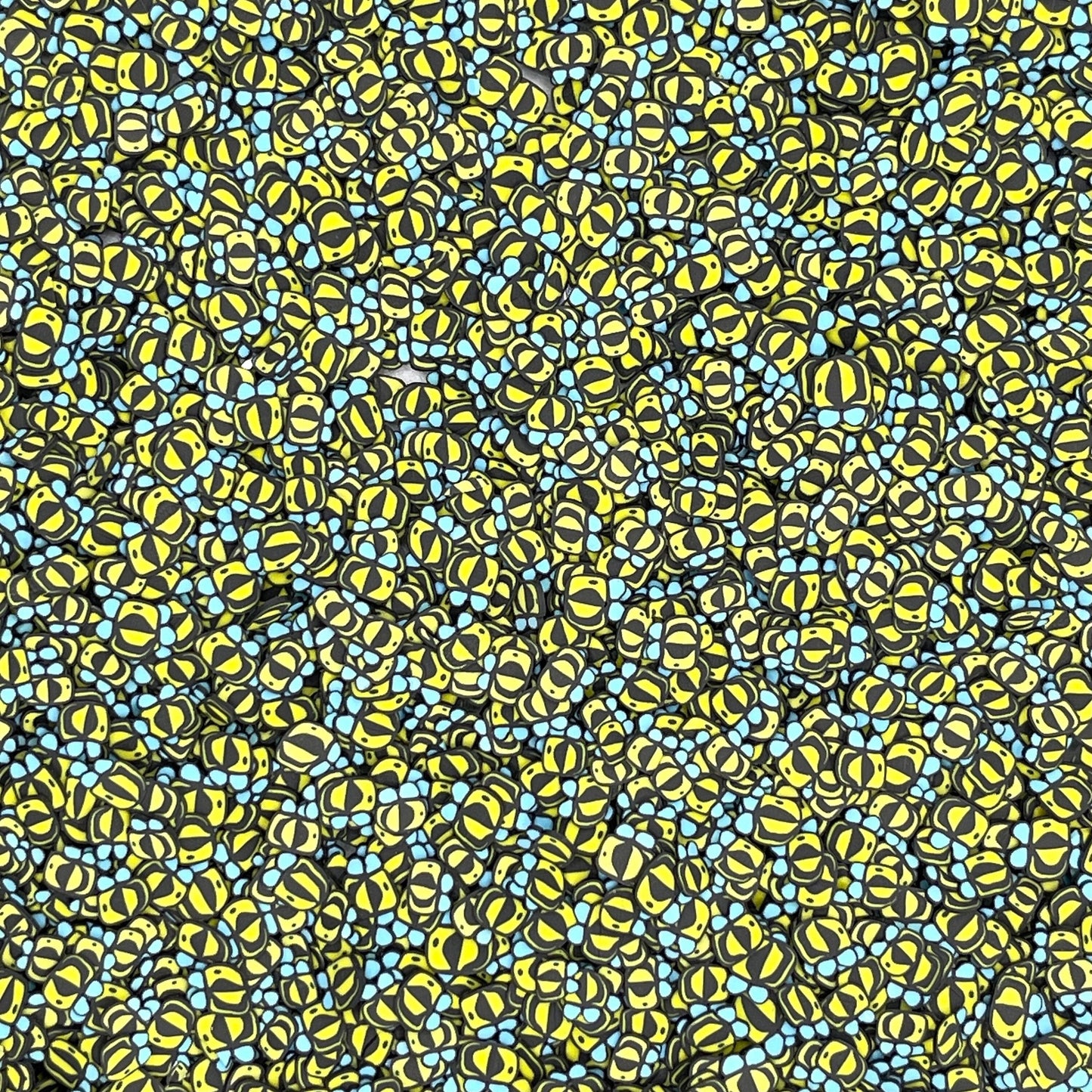 FAKE 5MM Cute Bee, Animal Polymer Clay Sprinkle Mix (NOT EDIBLE) D34-08