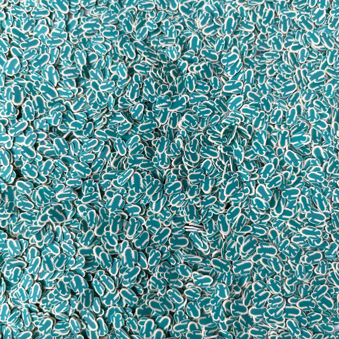 FAKE 5MM Dark Cactus, Floral Polymer Clay Sprinkle (NOT EDIBLE) D46-18