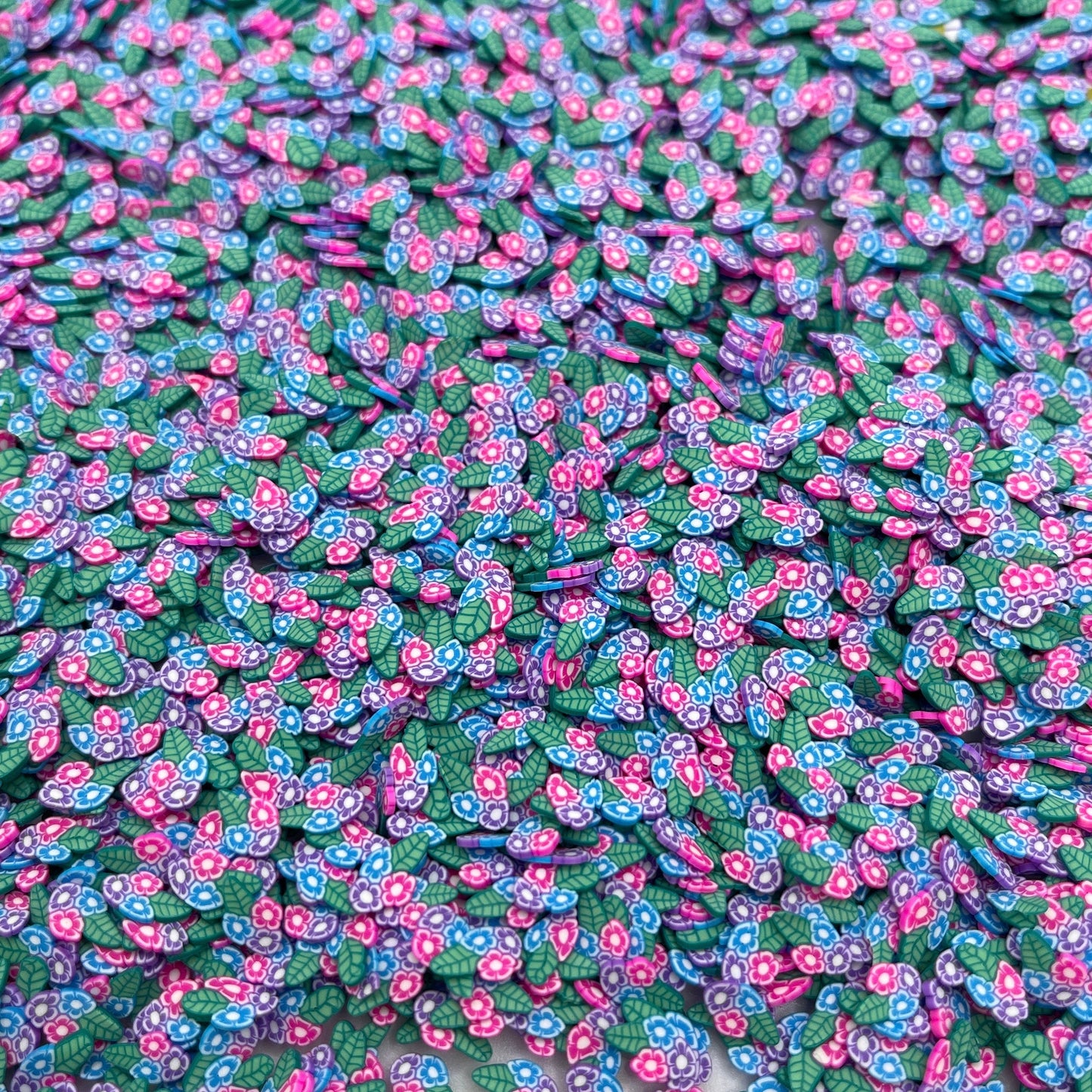 FAKE 5MM Flower Cluster, Floral Polymer Clay Sprinkles (NOT EDIBLE) D28-09