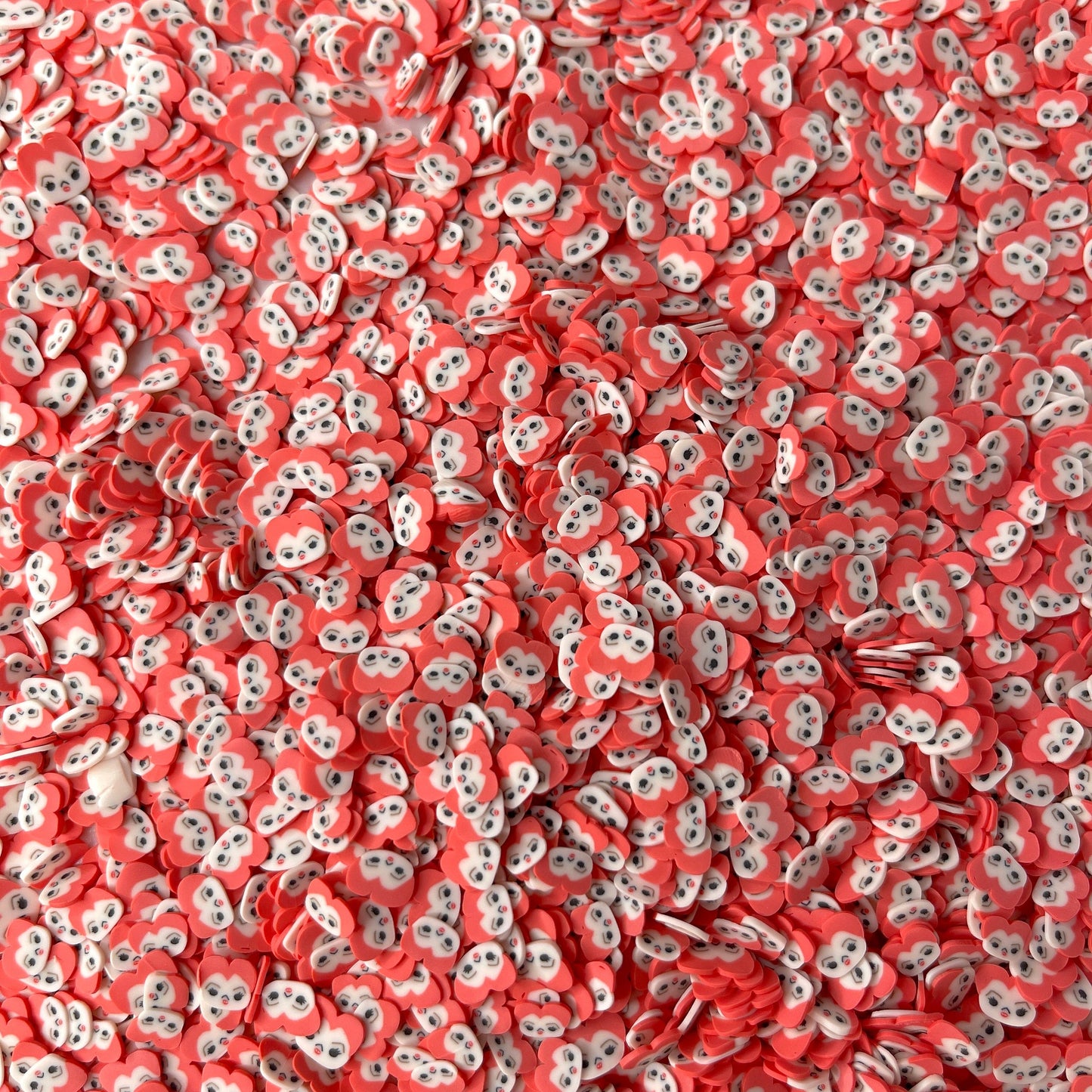 FAKE 5MM Orange Witch, Halloween Polymer Clay Sprinkle (NOT EDIBLE) D44-16