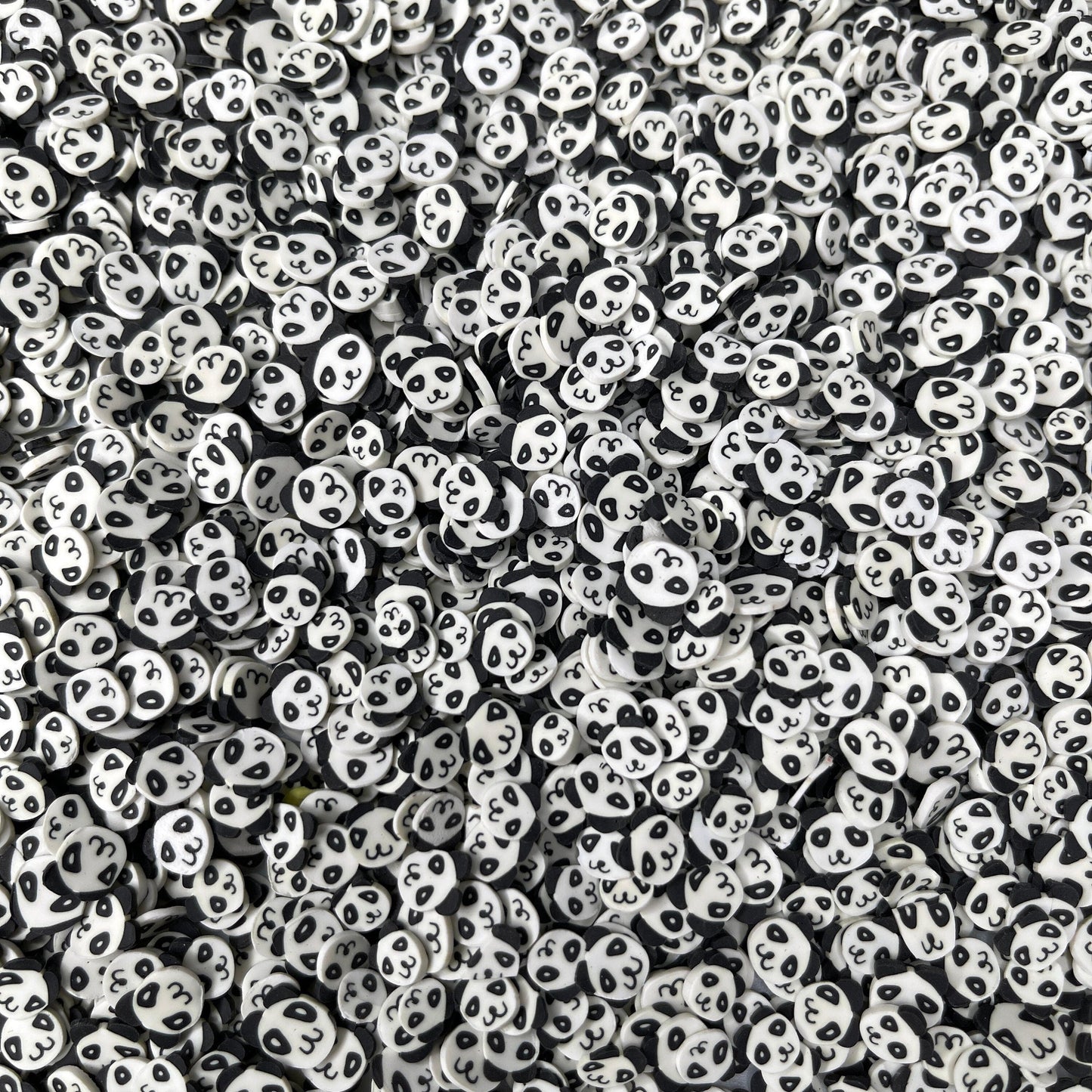 FAKE 5MM Panda Head, Animal Polymer Clay Sprinkle (NOT EDIBLE) D34-02