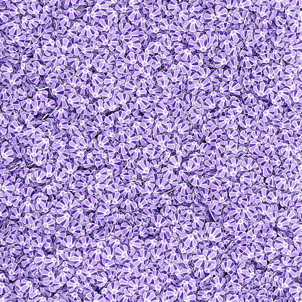 5MM Purple Shell, Ocean Polymer Clay Sprinkle (NOT EDIBLE) D33-02