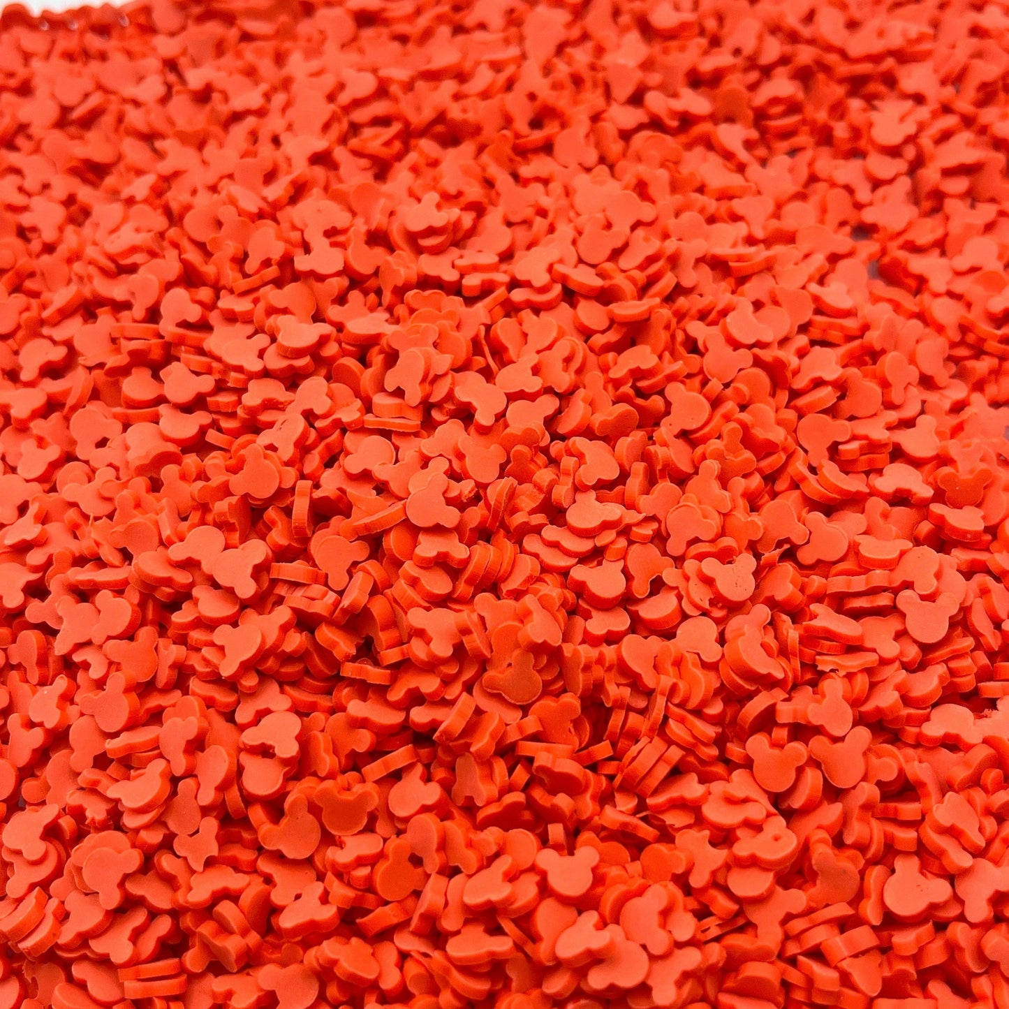 FAKE 5MM Red Mouse, Animal Polymer Clay Sprinkle (NOT EDIBLE) D31-10