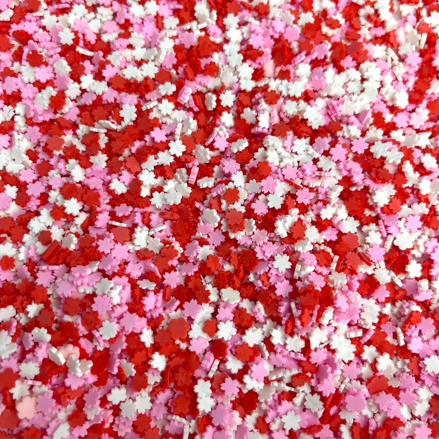 FAKE 5MM Sakura Flower, Floral Polymer Clay Sprinkle (NOT EDIBLE) D29-30
