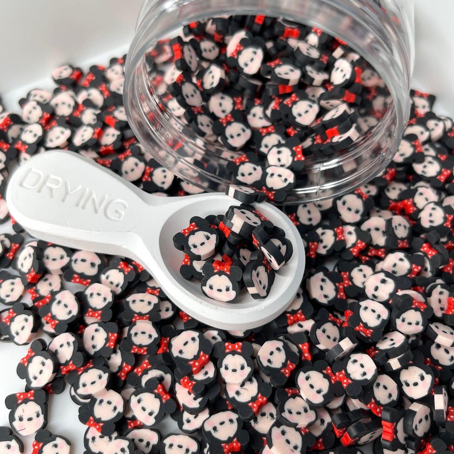 FAKE 5MM/10MM Chubby Mouse, Animal Polymer Clay Sprinkle (NOT EDIBLE)