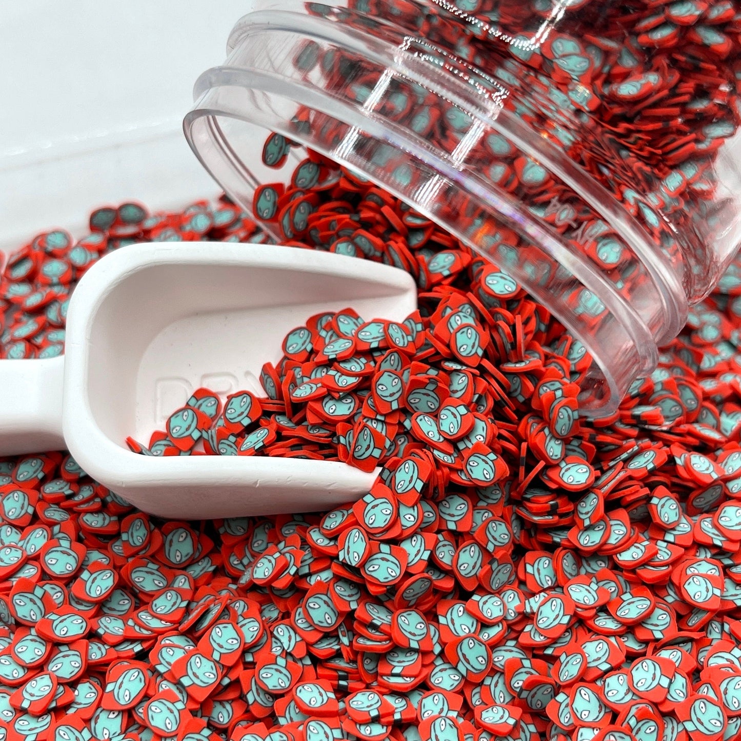 FAKE 5MM/10MM Sally Halloween Zombie Polymer Clay Sprinkle (NOT EDIBLE) D24-23