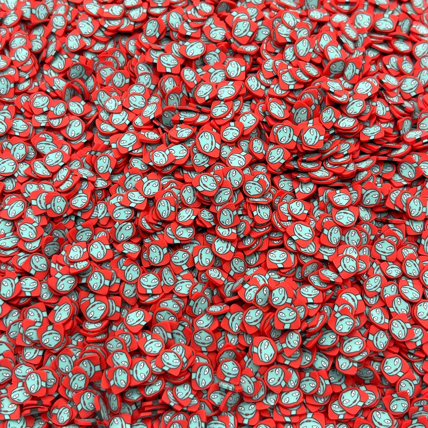 FAKE 5MM/10MM Sally Halloween Zombie Polymer Clay Sprinkle (NOT EDIBLE) D24-23