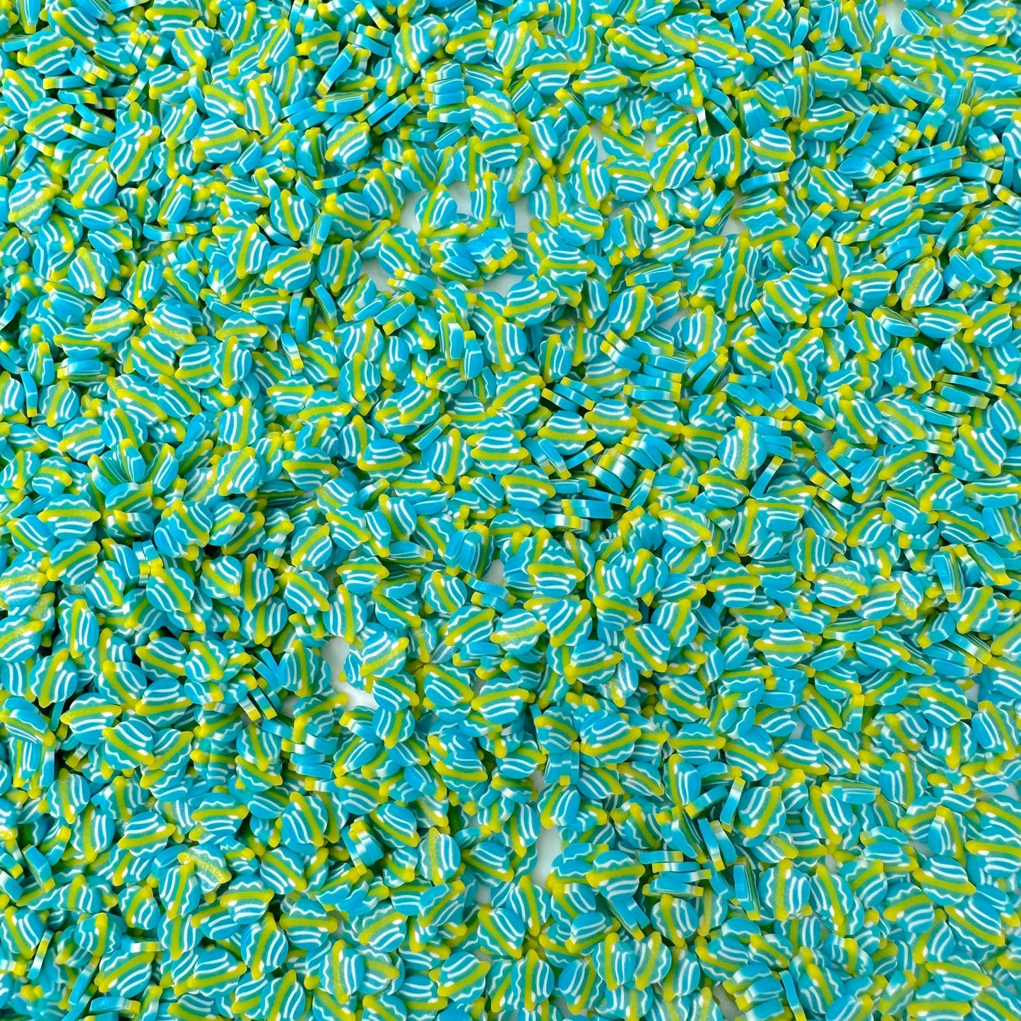 FAKE Blue Planet, Space Polymer Clay Sprinkle (NOT EDIBLE, 5MM/10MM)