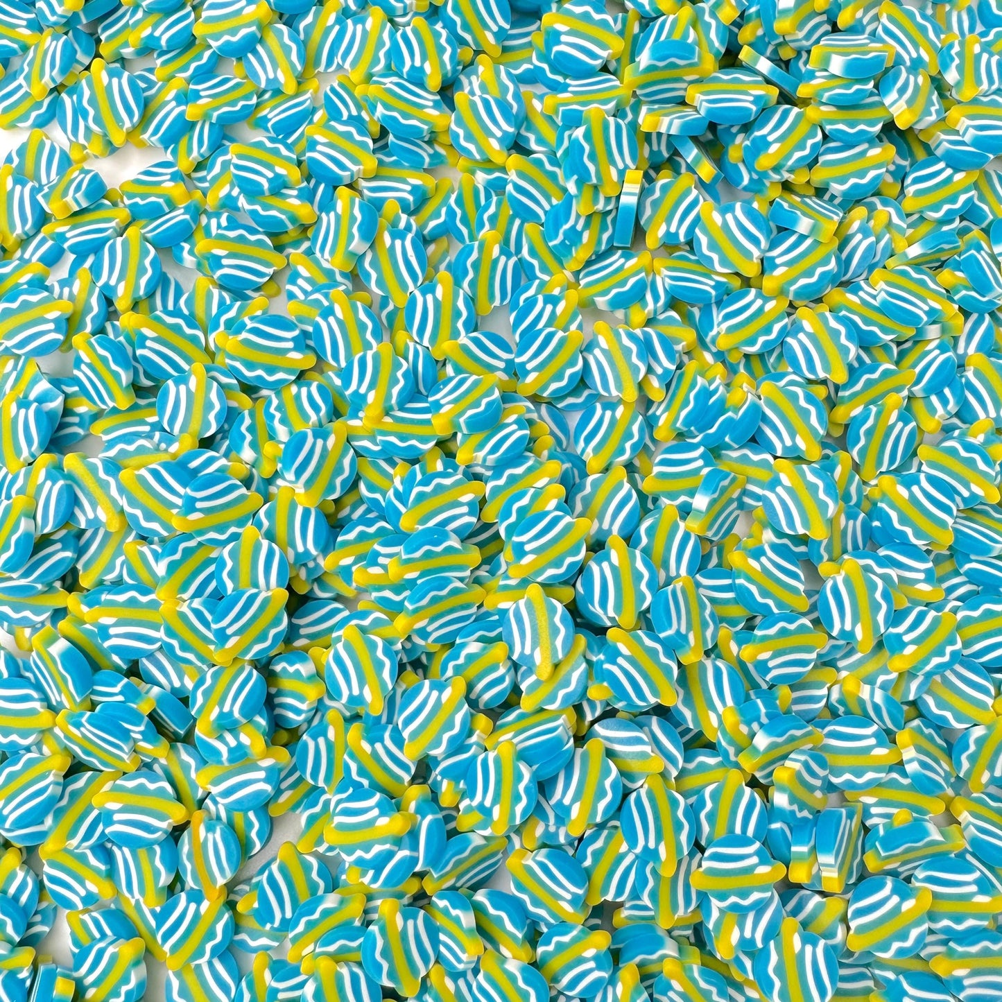 FAKE Blue Planet, Space Polymer Clay Sprinkle (NOT EDIBLE, 5MM/10MM)