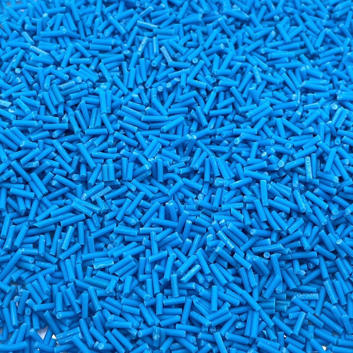 FAKE Blue Polymer Clay Sprinkle Pieces (NOT EDIBLE) D16-11