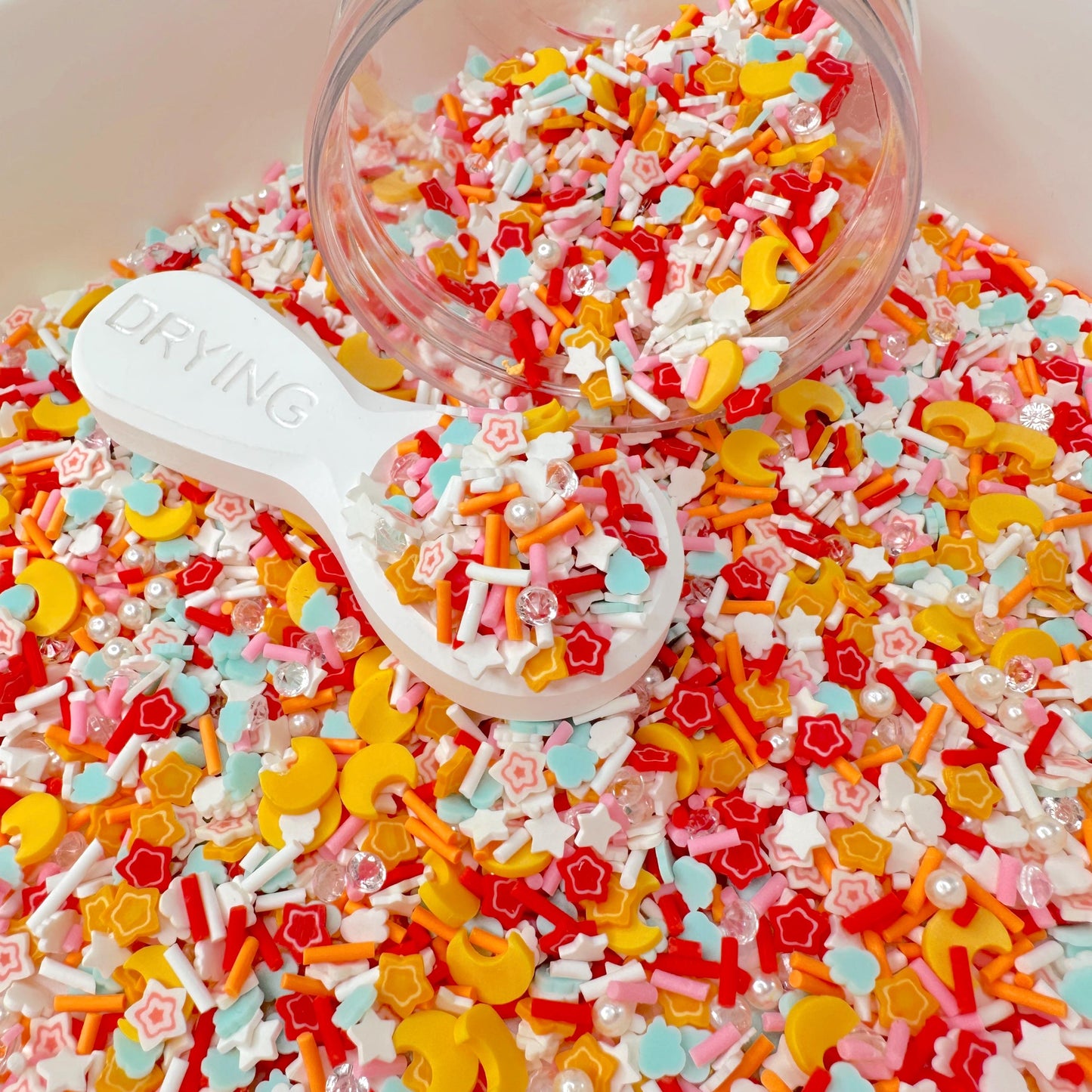 FAKE Double Starry Sky Polymer Clay Sprinkle Mix (NOT EDIBLE) D37-12