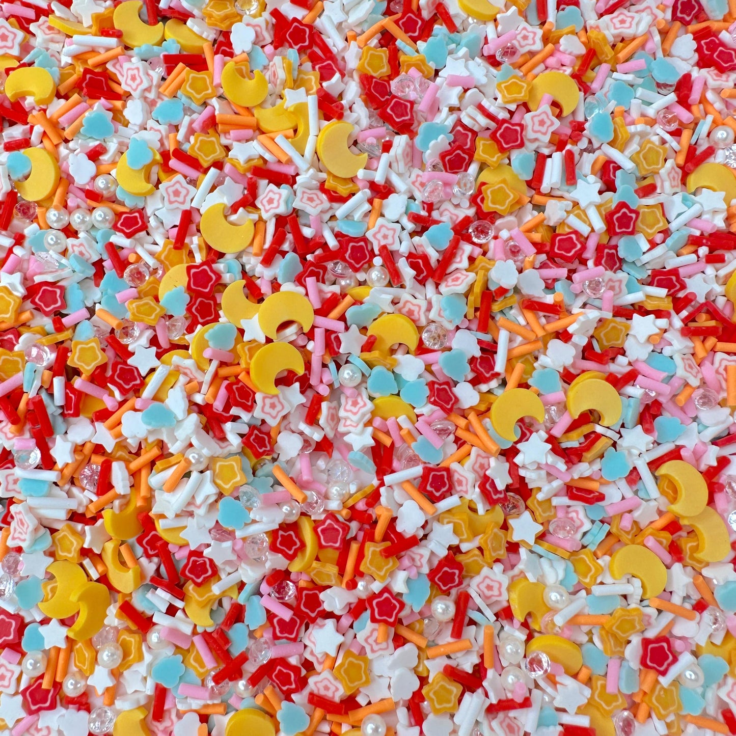 FAKE Double Starry Sky Polymer Clay Sprinkle Mix (NOT EDIBLE) D37-12