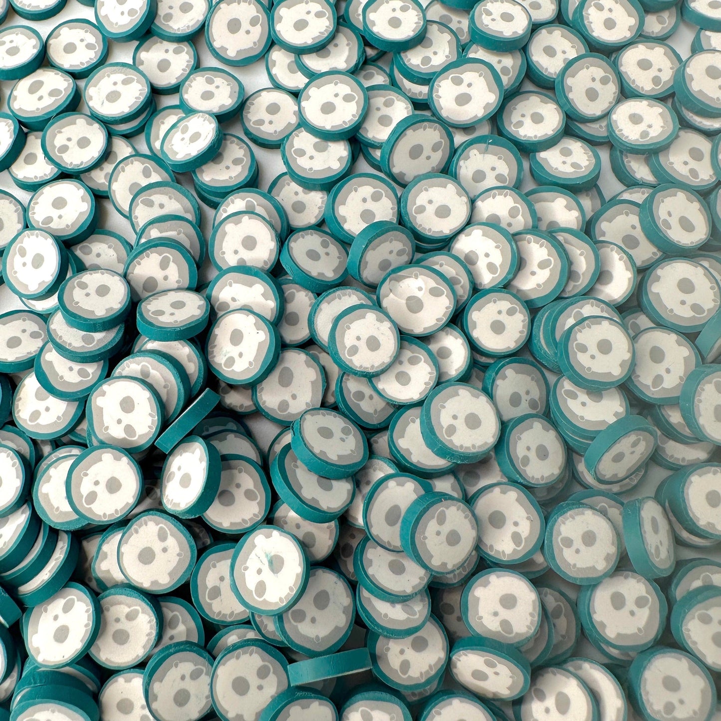 FAKE Full Moon, Space Polymer Clay Sprinkle (NOT EDIBLE, 5MM/10MM) D34-04