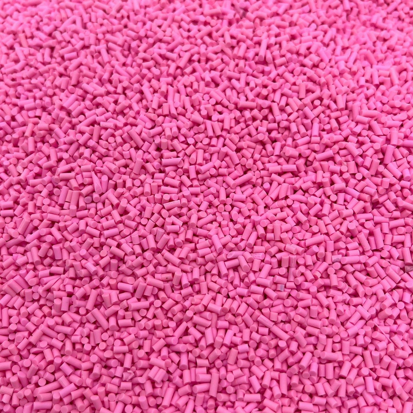 FAKE Light Pink Polymer Clay Sprinkle Pieces (NOT EDIBLE) D16-12