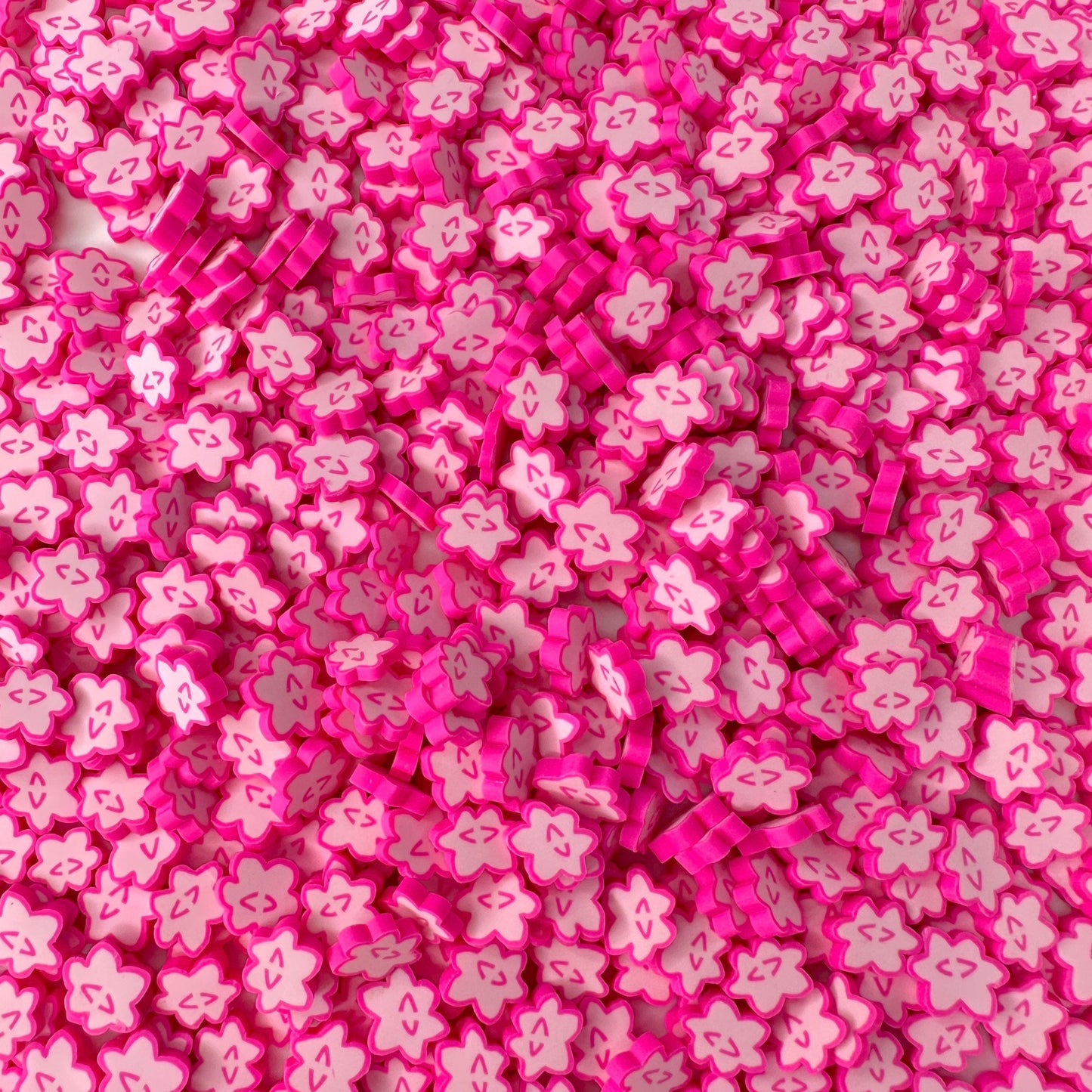 FAKE Light Pink Japanese Star Candy Food Clay Sprinkle (NOT EDIBLE, 5MM/10MM)