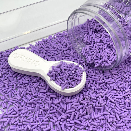 FAKE Light Purple Polymer Clay Sprinkle Pieces (NOT EDIBLE) D16-20
