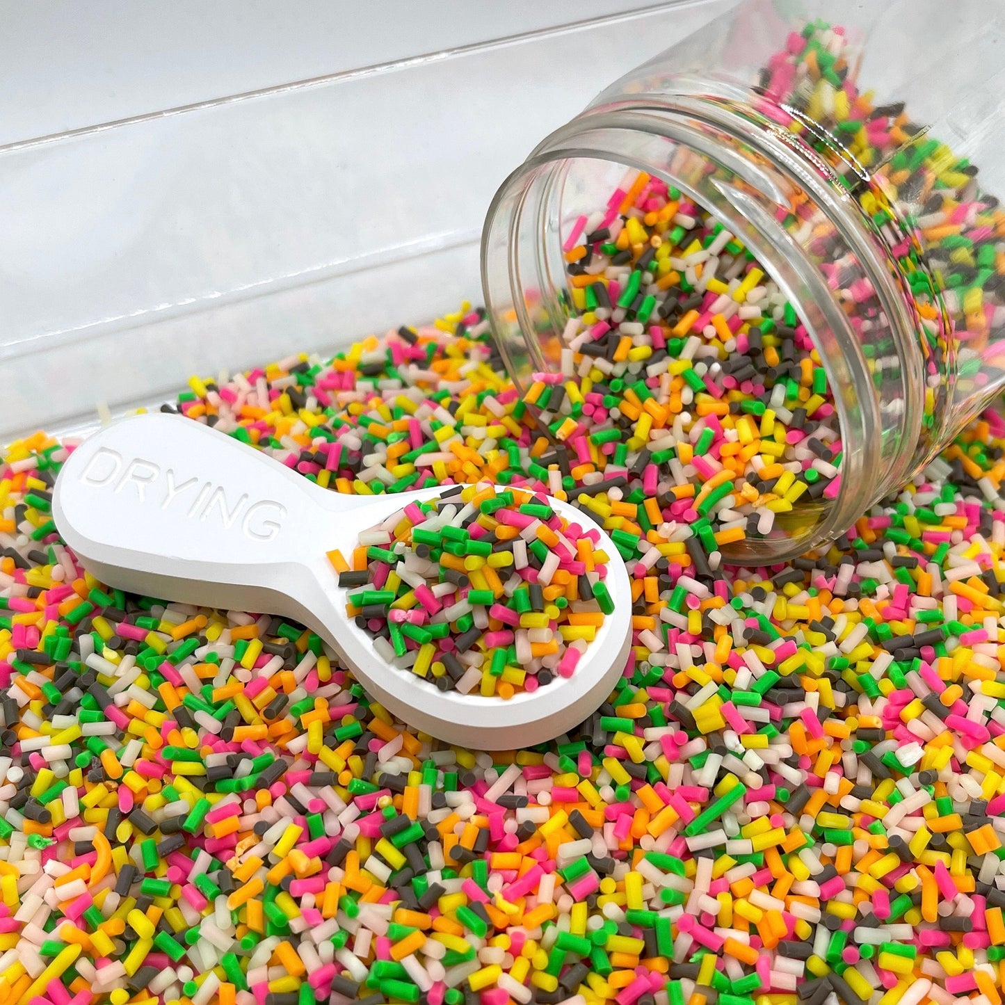 FAKE Mixed Dessert Style Polymer Clay Sprinkle Pieces Mix (NOT EDIBLE) D11-32