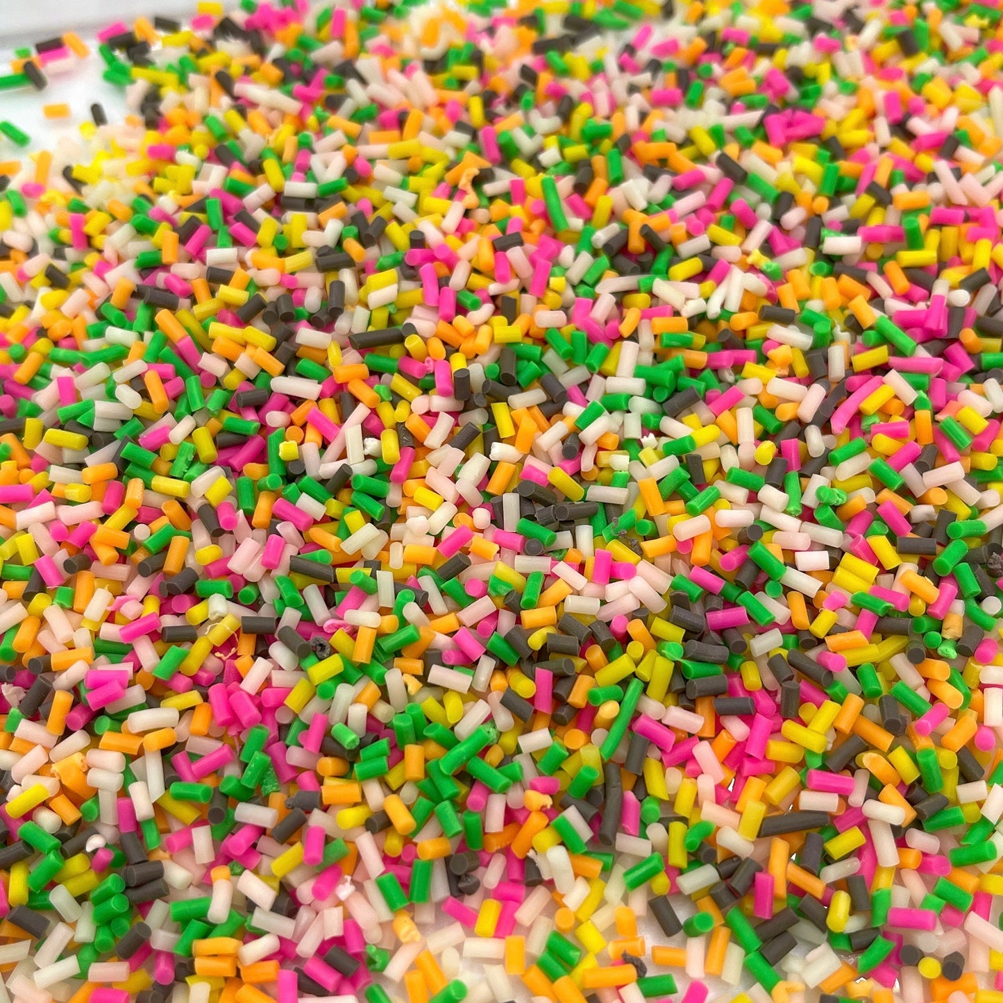 FAKE Mixed Dessert Style Polymer Clay Sprinkle Pieces Mix (NOT EDIBLE) D11-32