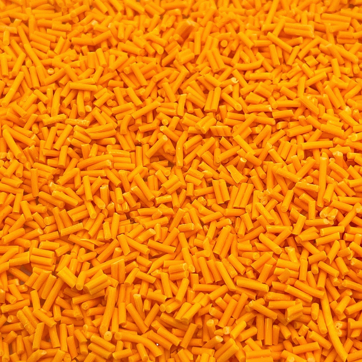 FAKE Orange Polymer Clay Sprinkle Pieces (NOT EDIBLE) D16-10