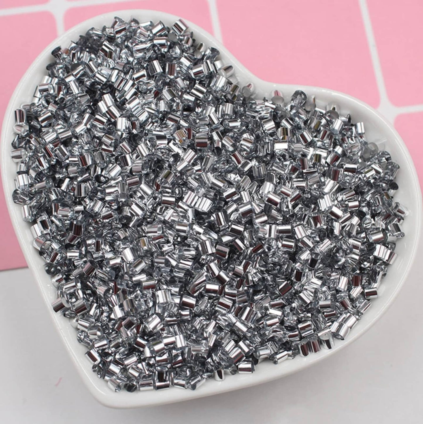 Silver Crispy Bingsu Beads (NOT EDIBLE)