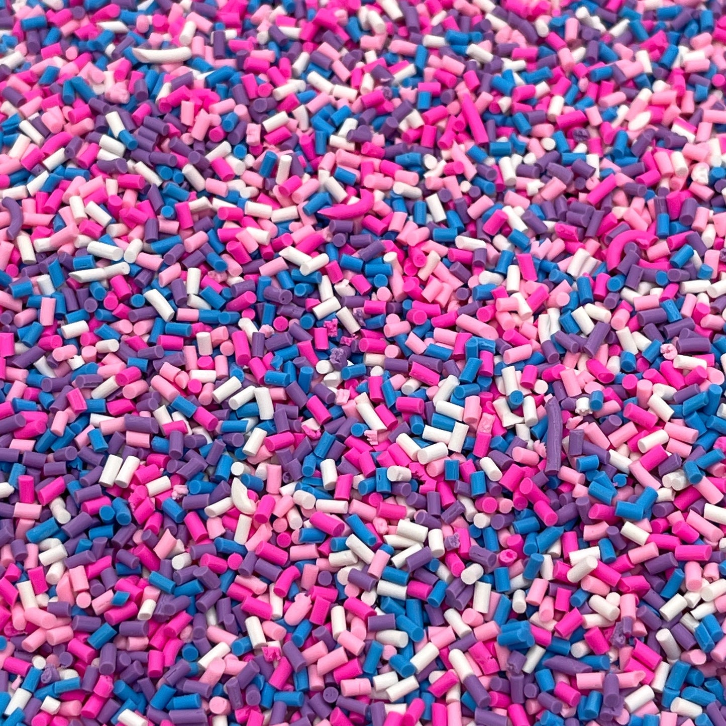 FAKE Unicorn Pastel Colored Polymer Clay Sprinkle Pieces (NOT EDIBLE) D11-27