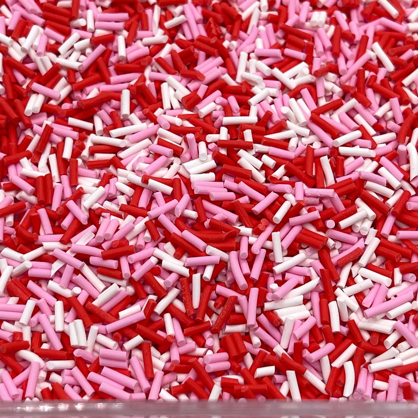 FAKE Valentine Polymer Clay Sprinkle Pieces Mix (NOT EDIBLE) D11-16