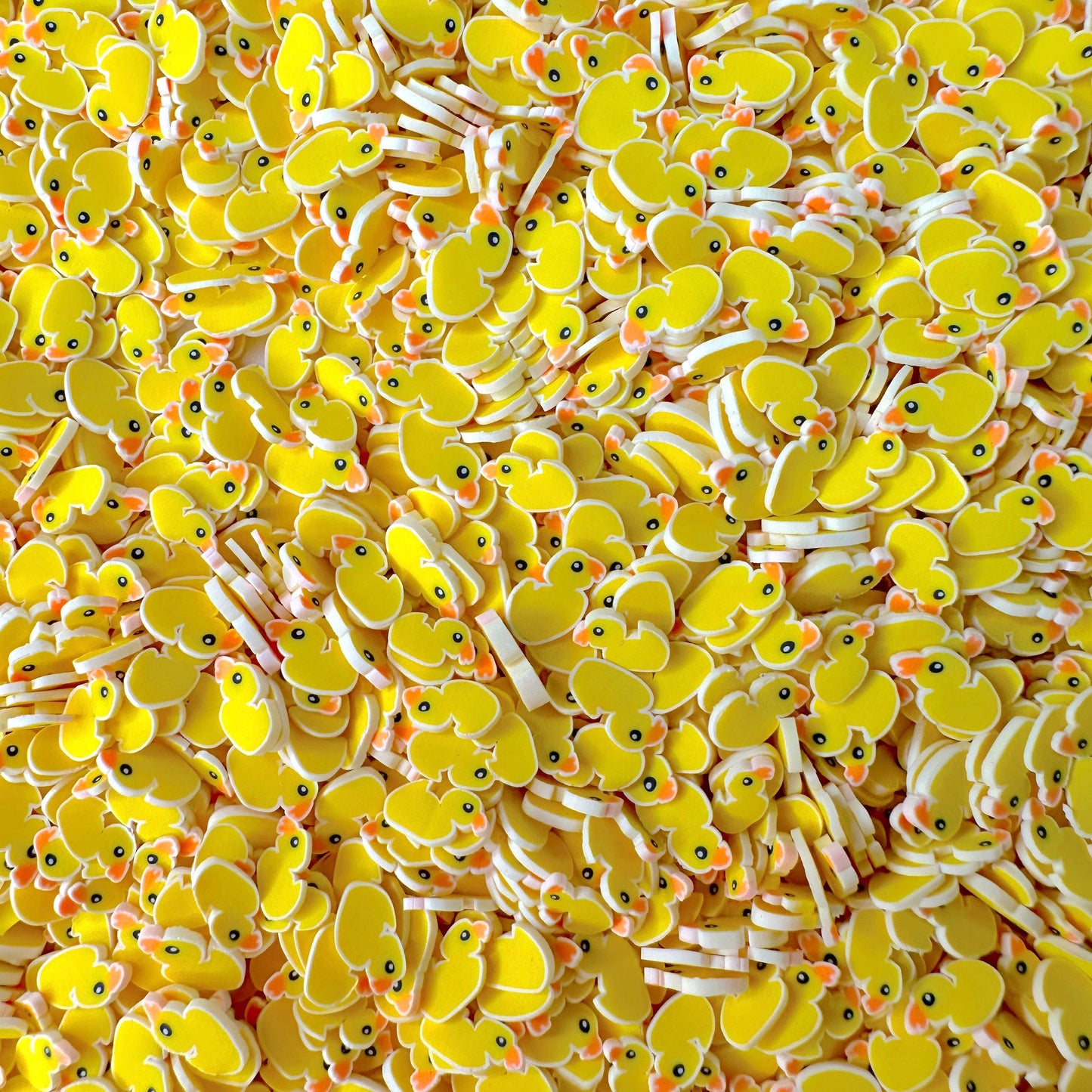 FAKE Yellow Duck, Animal Polymer Clay Sprinkle (NOT EDIBLE,5MM/10MM) D35-29/30