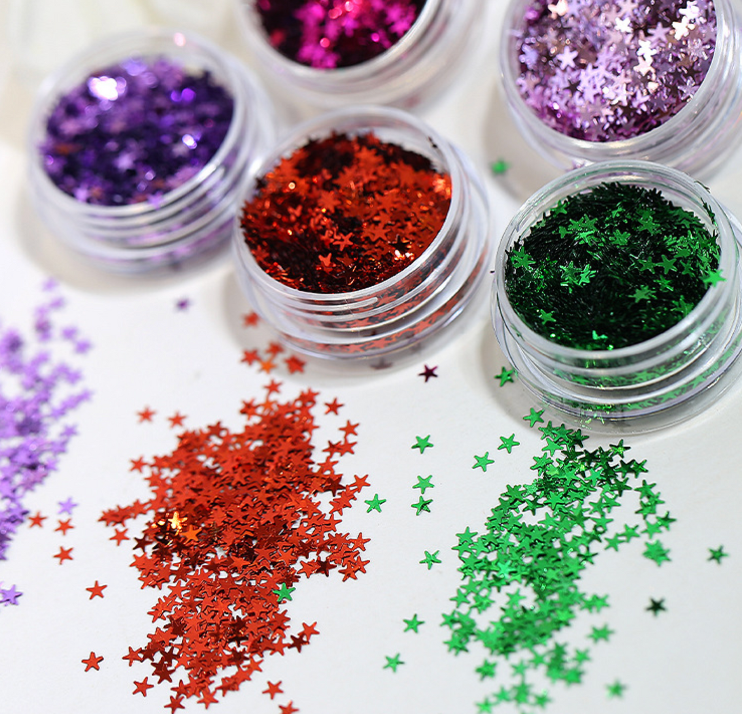 2.5MM Star Glitter Confetti (3G Jar)