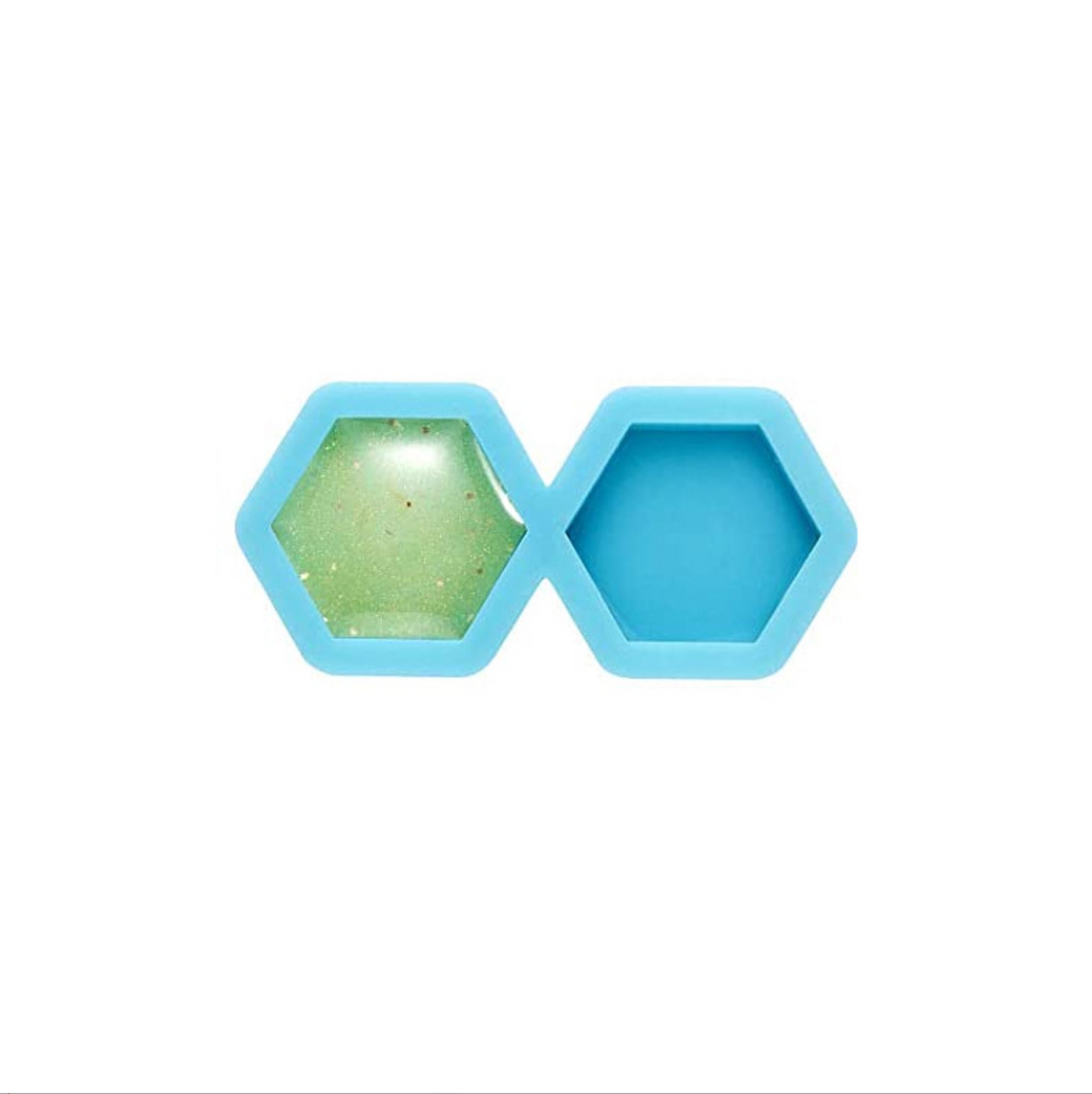 12MM Hexagon Silicone Earring Molds
